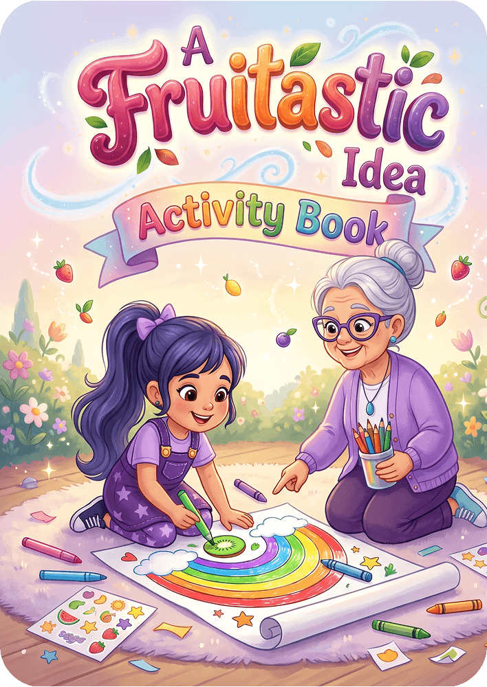 A Fruitastic Idea activity book cover